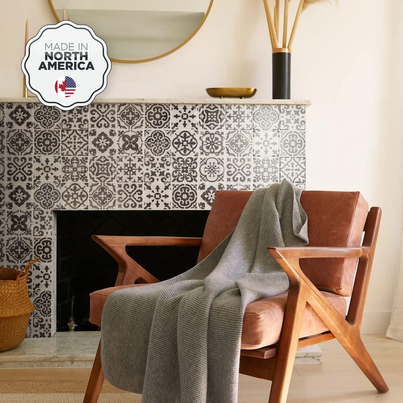 Smart Tiles Peel and Stick Backsplash - 5 Sheets of 9" x 9" - 3D Adhesive Peel and Stick Tile Backsplash for Kitchen, Bathroom, Wall Tile - Image 2